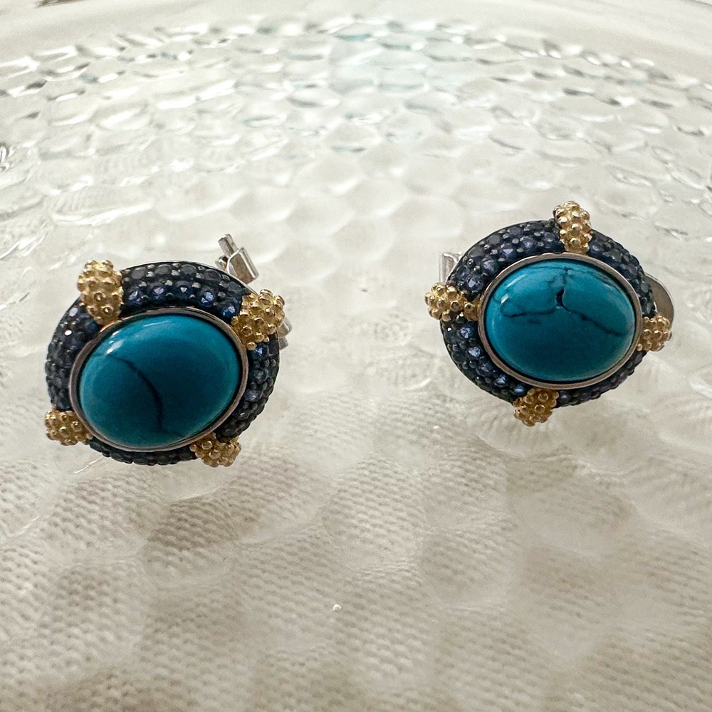 Turquoise earrings